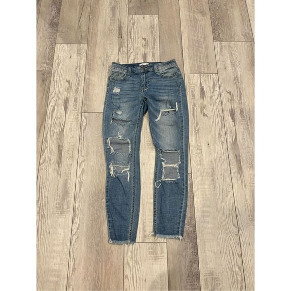 Cello distressed, skinny jeans size 1/25 - Picture 1 of 12